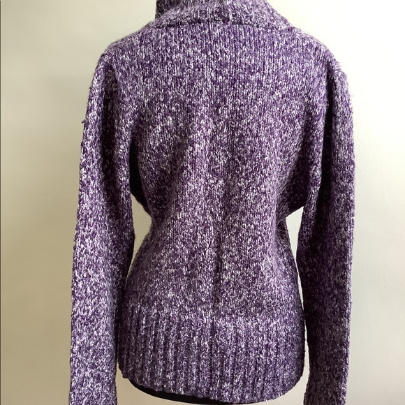 Fold Over Neck Sweater - Picture 2 of 3